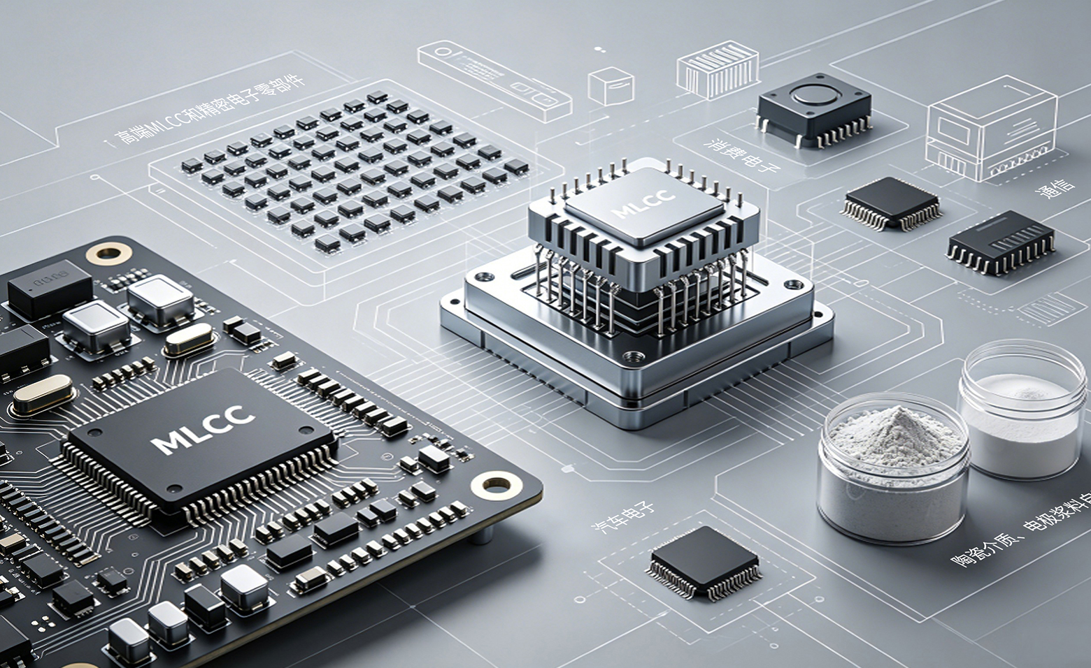 New Product Release | Yunzhong Technology Launches Three MLCC Models, Covering Micro Decoupling, Medium-High Voltage Energy Storage, and Wide Temperature High Reliability Across All Scenarios